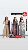 Women's Premium Traditional 3 Piece Kurta Suit Set