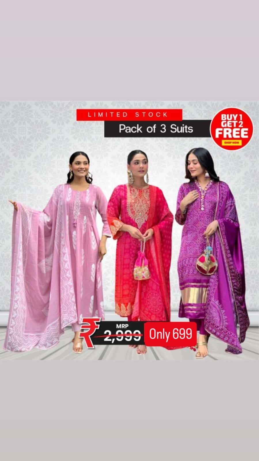 Stylish Ethnic Combo for Women – Limited Stock Offer