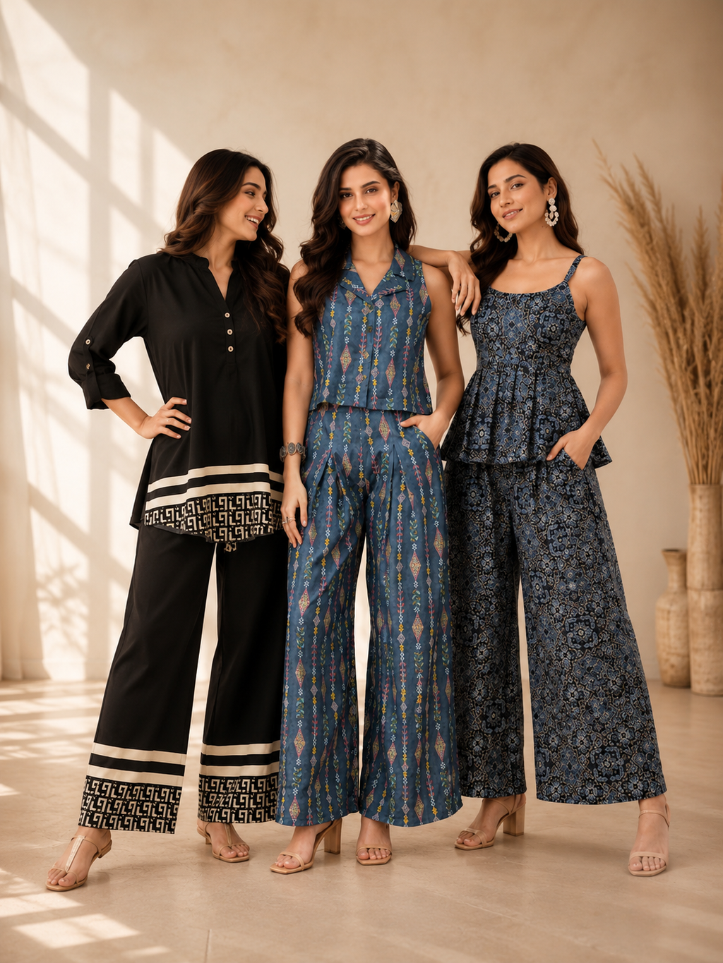 Women's Trendy Printed Outfit Combo Set