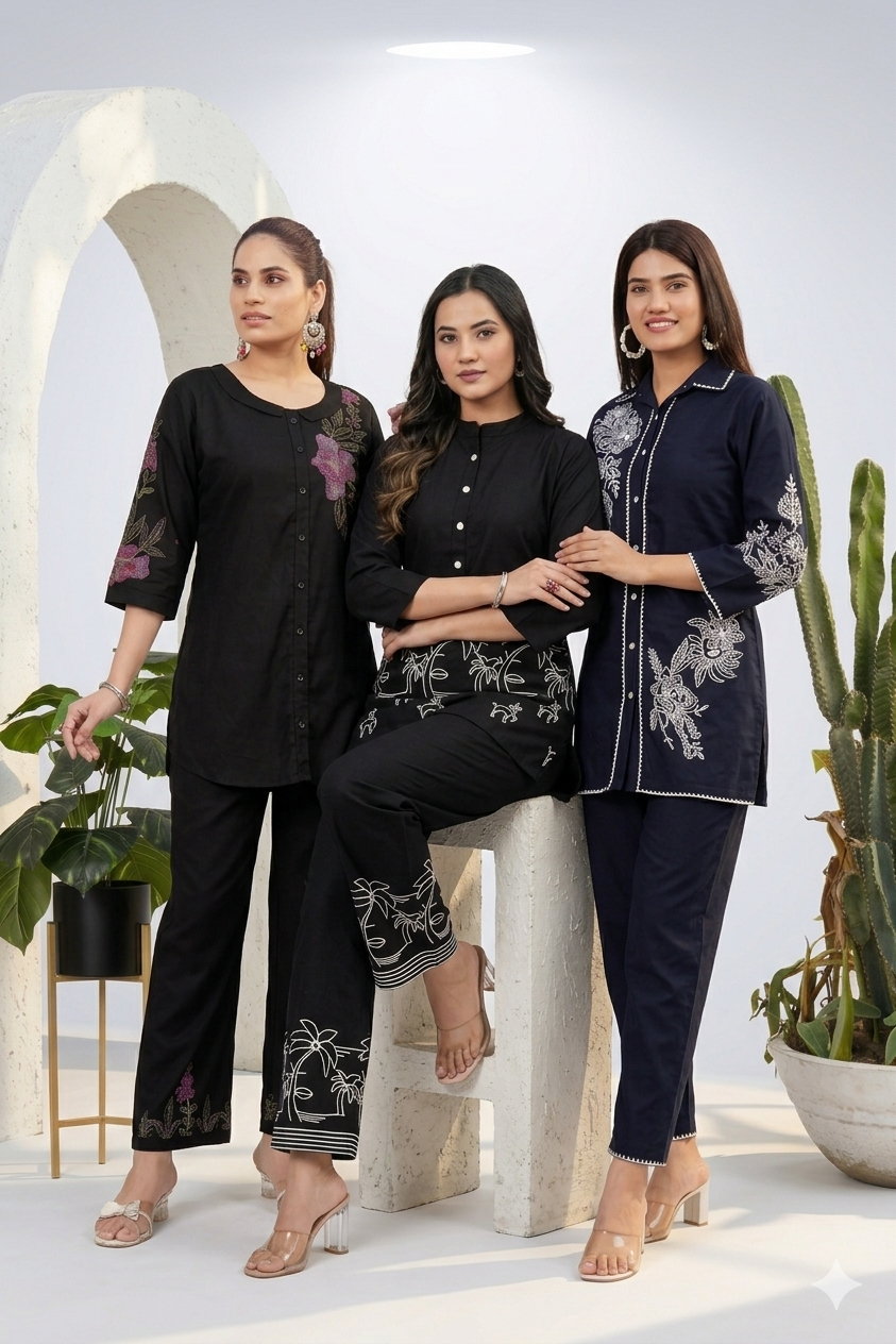 Trendy Women's Co-Ord Set Combo